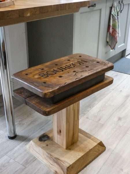 Bourbon Cream Barstool