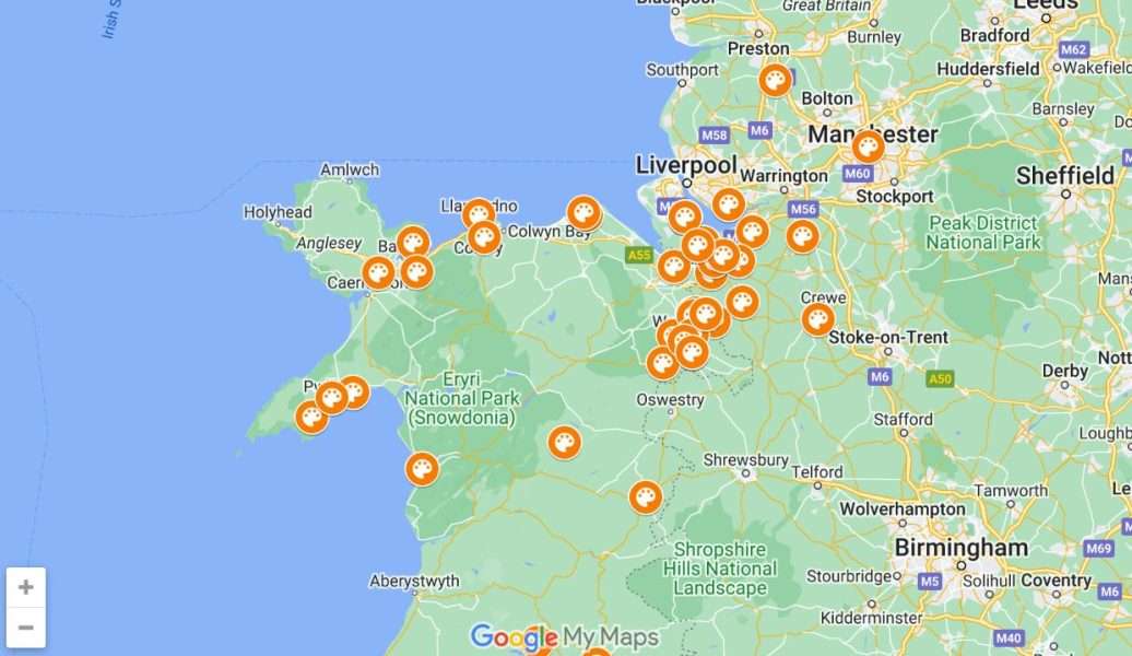Map of Sculptures in the UK