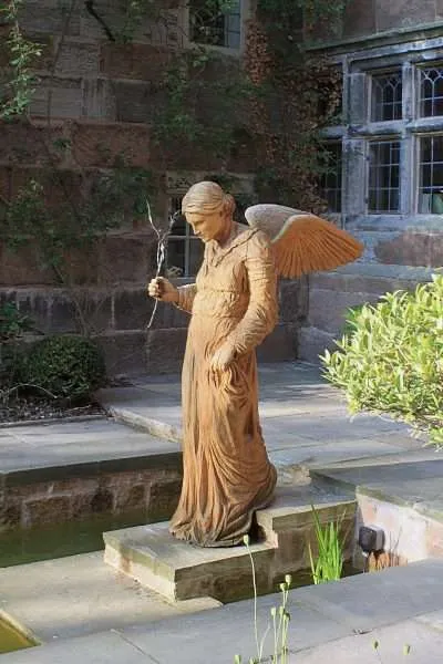 Wood carving fantasy figures